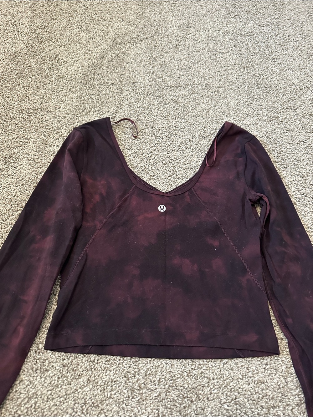Lululemon Align Long Sleeve Diamond Dye